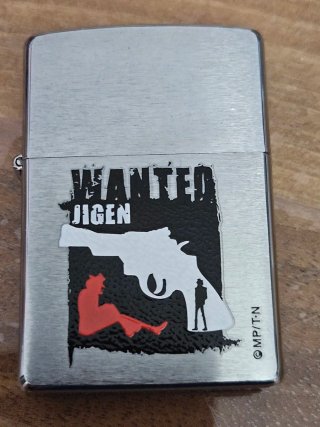 Accendino Zippo Wanted Jigen Lupin III