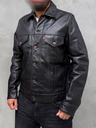 Chaqueta Cuero Levi's Trucker III talla M