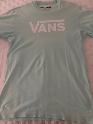 Camiseta Vans Turquesa