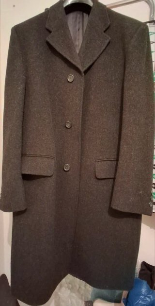 Abrigo de lana para hombre