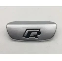 Emblema volante VW R color negro