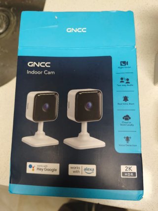 2 Cámaras de Vigilancia GNCC Indoor Cam
