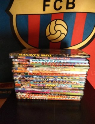 Lote 20 DVDs Dibujos Animados Español