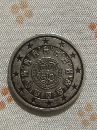 Moneda 50 céntimos Portugal