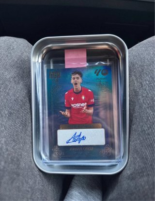 Carta Megacrack Aimar Oroz con Autógrafo original