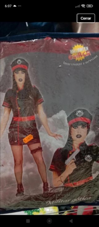 Disfraz Halloween Militar Guirca Talla Única