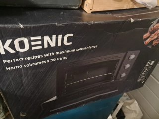 Horno sobremesa KOENIC 38L