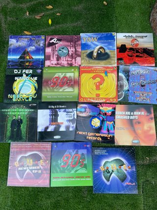 Lote de 15 Vinilos Makina y Dance