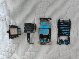 Placa base y módulo GPS para dron dji mino 4k