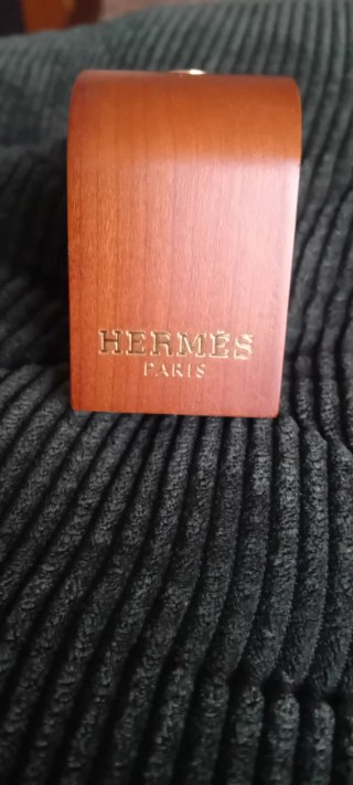 Expositor Hermés Paris Madera Marrón