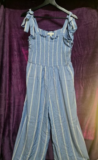 Mono H&M Rayas Azul y Blanco
