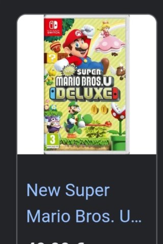 New Super Mario Bros. U Deluxe Nintendo Switch