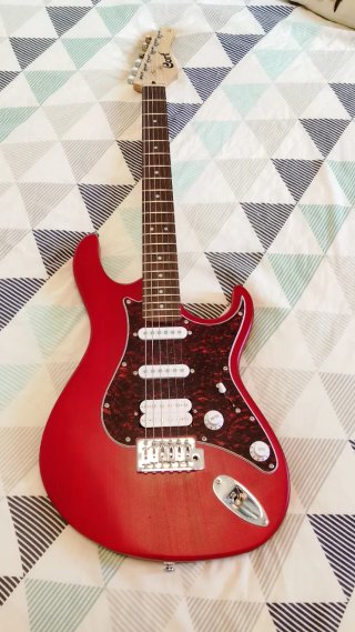 Guitarra Eléctrica Cort Roja
