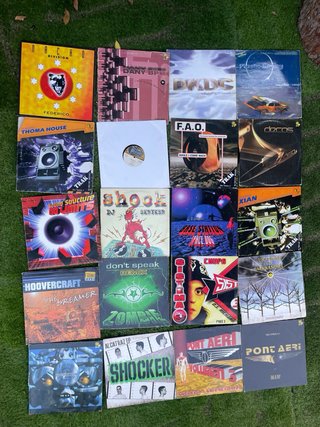 Lote de 20 Vinilos Makina - Dance & Electro