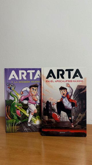 Pack de 2 libros ARTA por 15 €