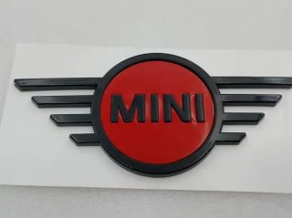 Logo capó Mini F54 F60 negro/rojo 51142465239