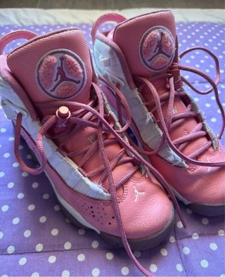 Zapatillas Jordan Niña Talla 36 Rosa y Blanco