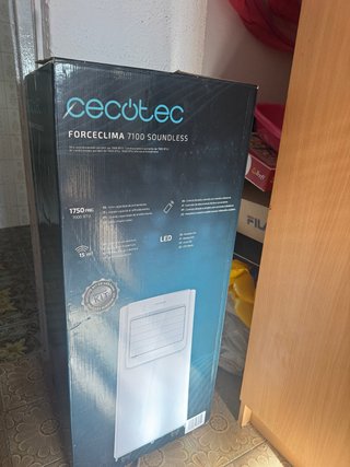 Cecotec Forceclima 7100 Soundless Aire Acond. Y tv