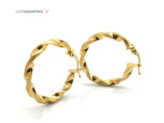 argollas oro 18k