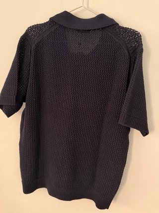 Polo Massimo Dutti Azul