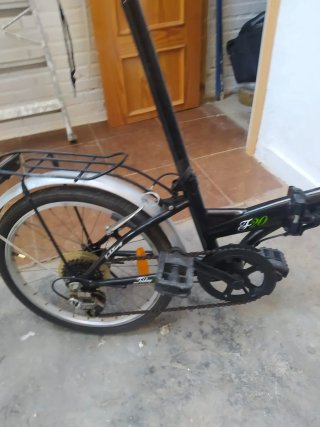 Bicicleta Plegable F20 Negra