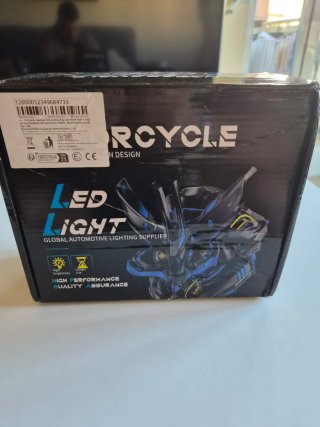 Faros Auxiliares LED Moto 6000K