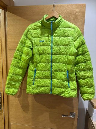 Plumífero fino Izas verde Talla L