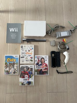 Consola Nintendo Wii Blanca