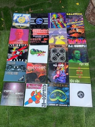 Lote de 20 Vinilos Makina Dance Electro