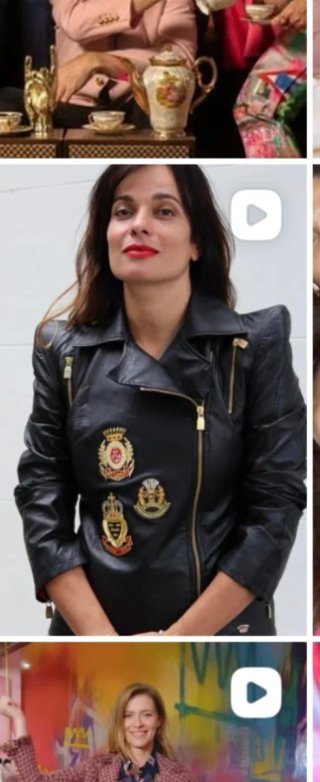 Cazadora Biker La Condesa Piel Vegana Talla 38