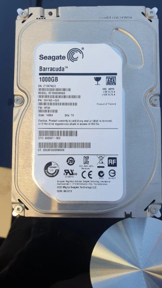 Disco Duro Seagate Barracuda 1000GB