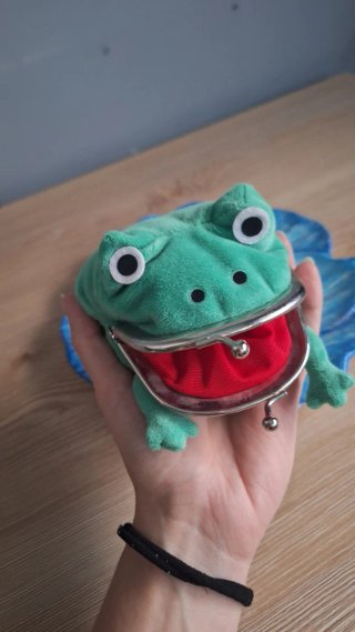 Monedero Rana Peluche Naruto