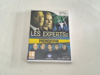 CSI: Crime Scene Investigation Premeditación - Wii