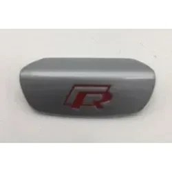 Emblema volante VW R color rojo