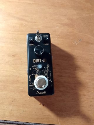 Pedal Distorsión Amuzik DIST-III Guitarra