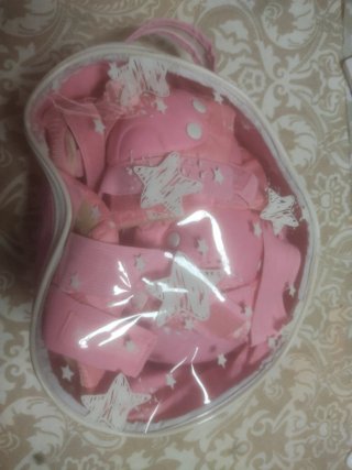 Set de Protecciones Infantil Rosa