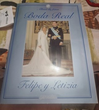 Álbum de Fotos Boda Real Felipe y Letizia