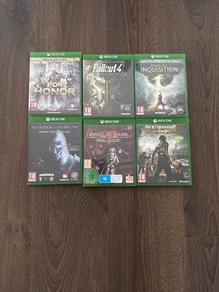 Confezione 6 Videogiochi Xbox One
