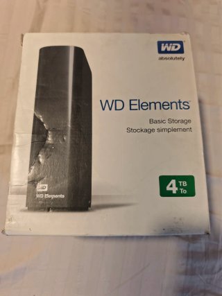 Hard Disk Esterno WD Elements 4TB NEW