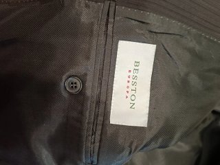Traje de hombre Besston gris 2 chalecos