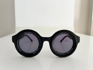 Gafas Louis Vuitton Negras Redondas