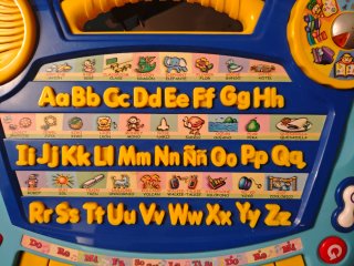 Piano Infantil Educativo con Letras y Animales