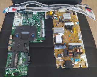 Placa base y fuente LG 65UA751C0LA