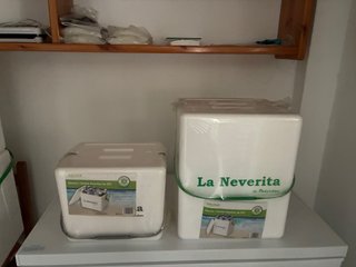 Lote 5 Neveras Corcho EPS Nuevas