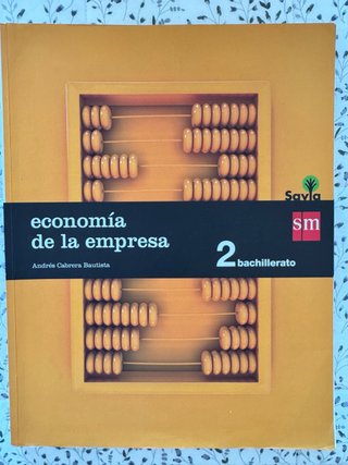 Economía de la empresa, 2 Bachillerato: Savia