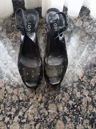 Zapatos abiertos LODI negros