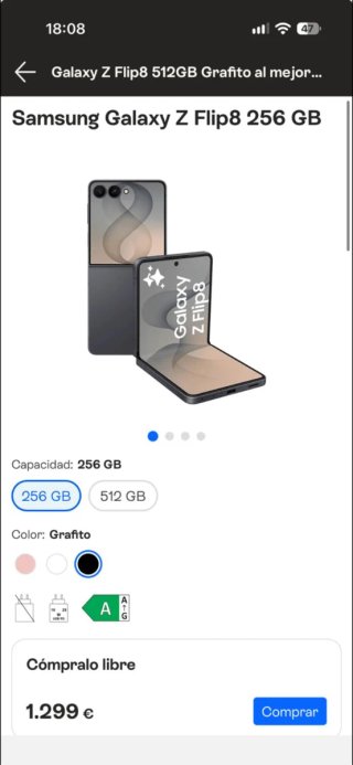 Samsung Galaxy Z Flip8 256GB