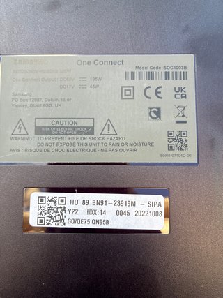 Samsung One Connect SOC4003B