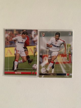 2 Cromos Reyes Sevilla FC 2003-04