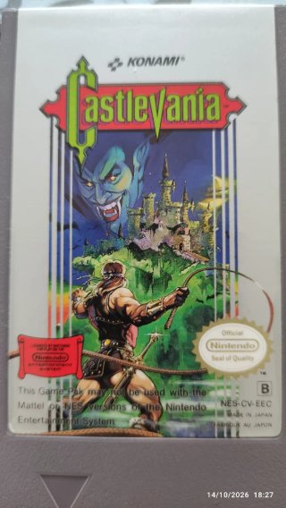 Castlevania NES (Nintendo) PAL España